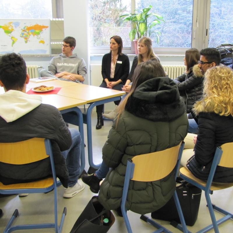 Berufswegeplanung: Azubi-Talk an der Franz-Böhm-Schule