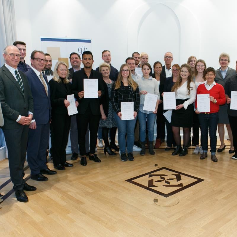 Zertifikatübergabe Ausbildungsbotschafter 2018 (Foto: Markus Goetzke)
